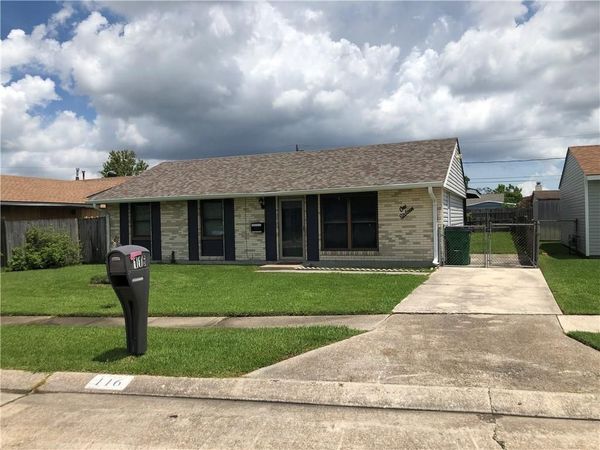 116 CARITA Drive , Avondale, LA 70094
