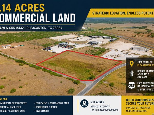 0 Cr 429 & Crk # 432, Pleasanton, TX 78064