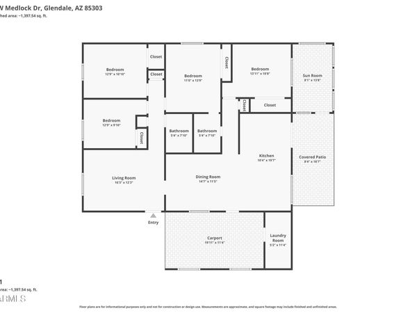 6732 W MEDLOCK Drive, Glendale, AZ 85303