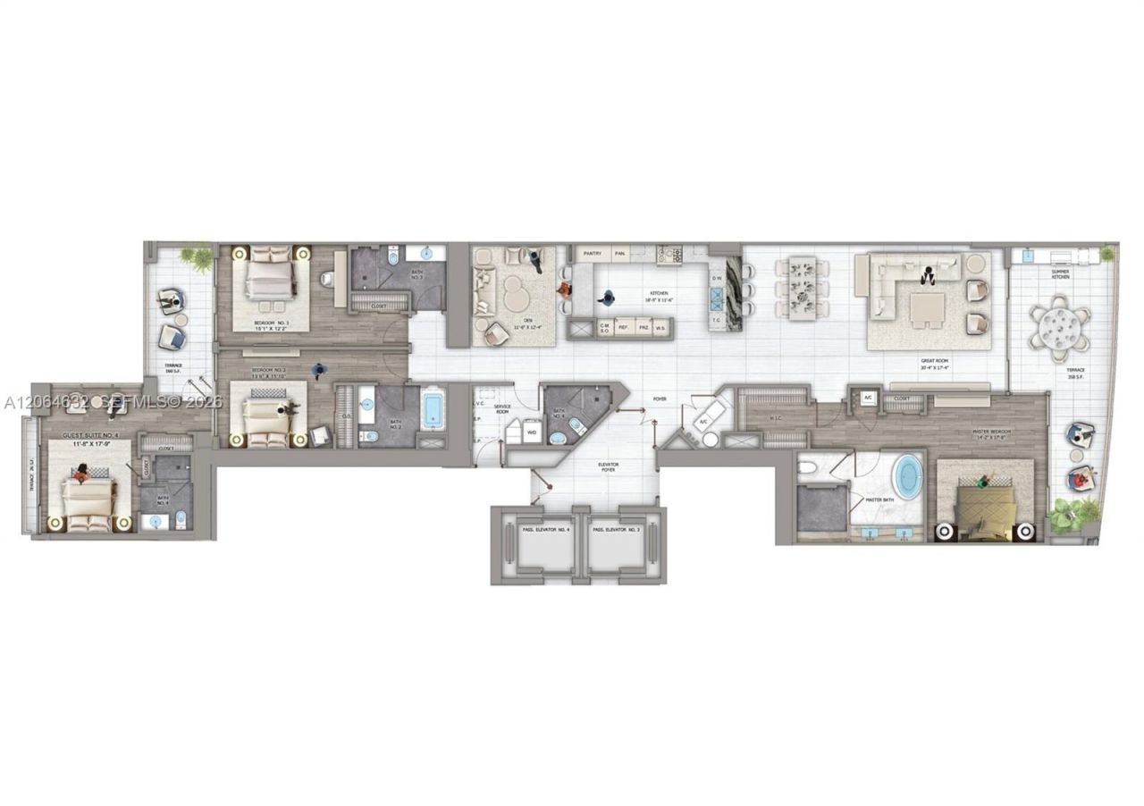 17901 Collins Ave, Unit 1803, Sunny Isles Beach, FL 33160 Photo