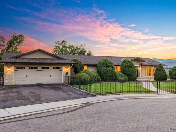 3121 Mountain Shadows Drive, Wheat Ridge, CO 80215