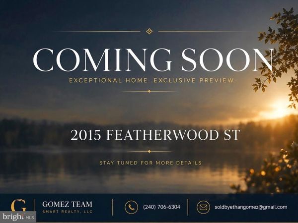 2015 FEATHERWOOD STREET, SILVER SPRING, MD 20904