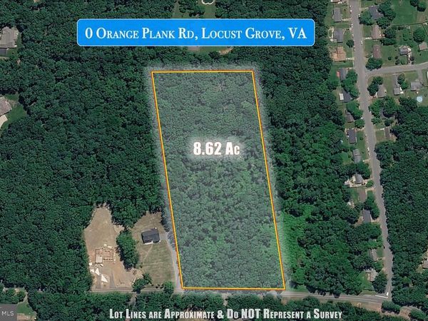 ORANGE PLANK RD , LOCUST GROVE, VA 22508