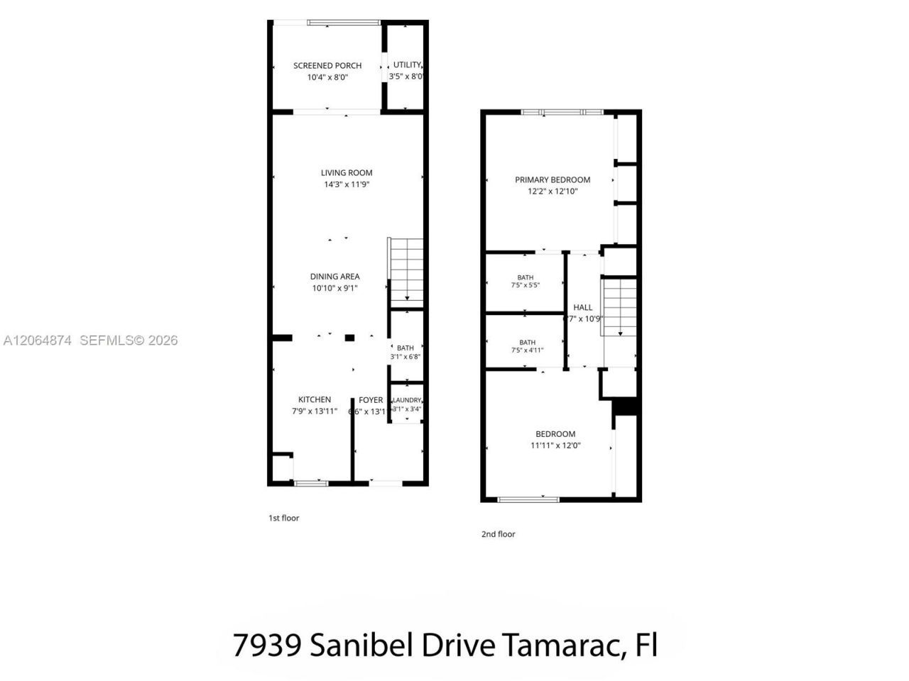 7939 Sanibel Dr , Tamarac, FL 33321 Photo