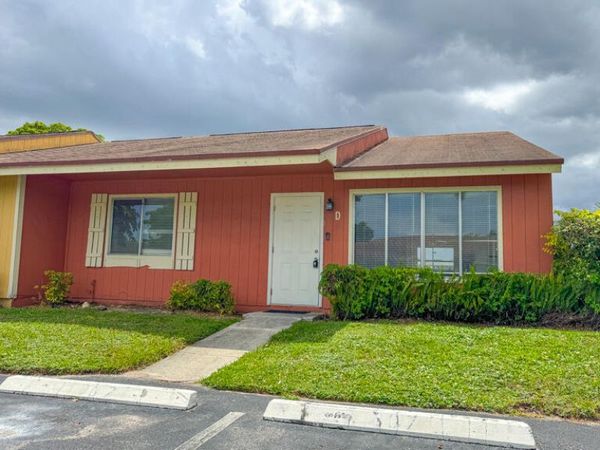 4852 Orleans Court, Unit D, West Palm Beach, FL 33415