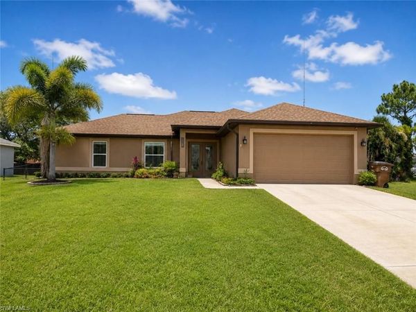 2504 NW 19th PL , CAPE CORAL, FL 33993