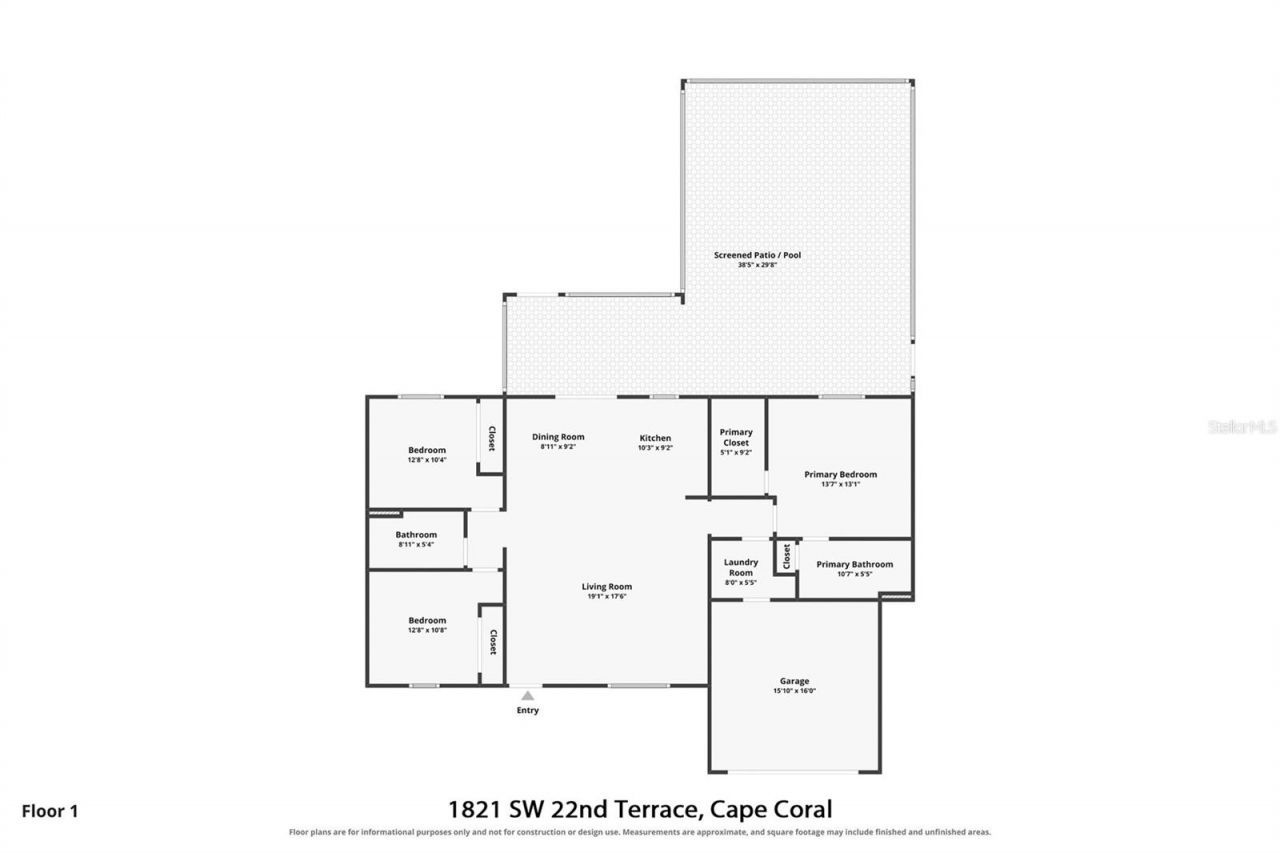 1821 SW 22nd Terrace , Cape Coral, FL 33991 Photo