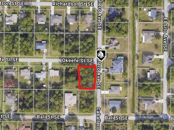 Lot 12 OKEEFE ST. SE & CABALLERO AVE SE , PALM BAY, FL 32909