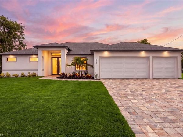 608 NW 3rd LN , CAPE CORAL, FL 33993