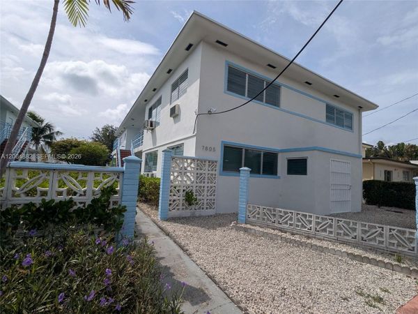 7805 Crespi Blvd , Unit 4, Miami Beach, FL 33141
