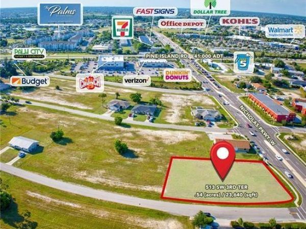 513 SW 3rd TER , CAPE CORAL, FL 33991