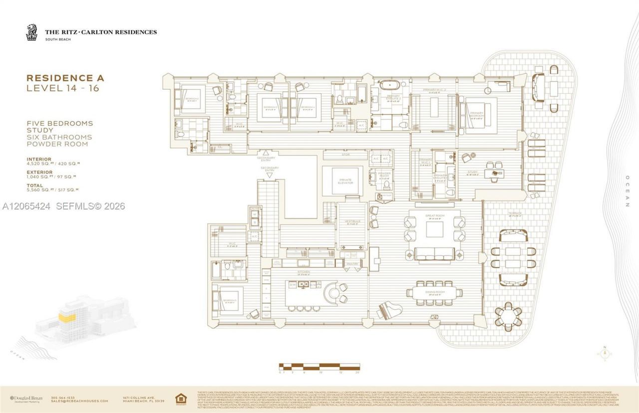 1671 Collins Ave , Unit 16A, Miami Beach, FL 33139 Photo