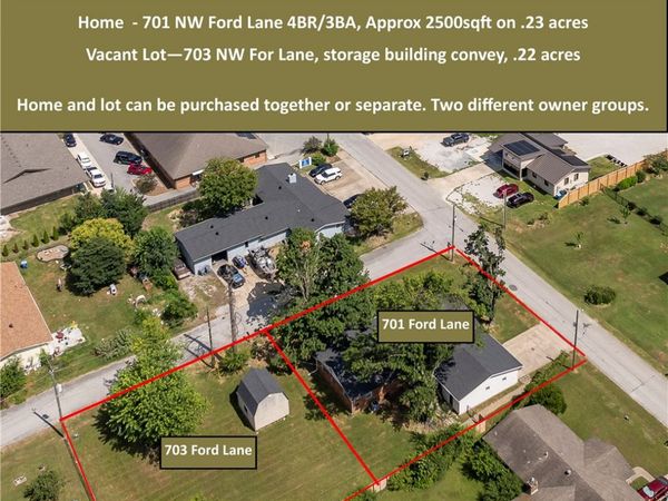 703 NW Ford Lane , Bentonville, AR 72712
