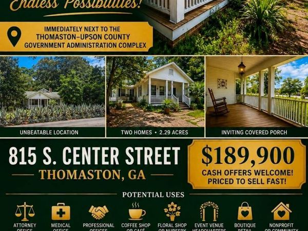815 S Center Street, Thomaston, GA 30286