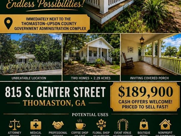 815 S Center Street, Thomaston, GA 30286