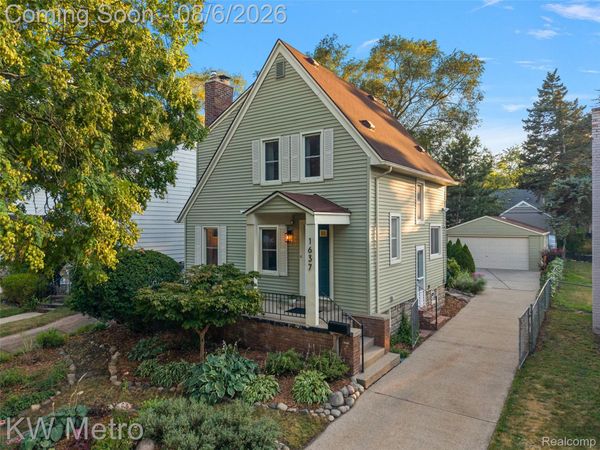 1637 Dover Street, Ferndale, Mi 48220