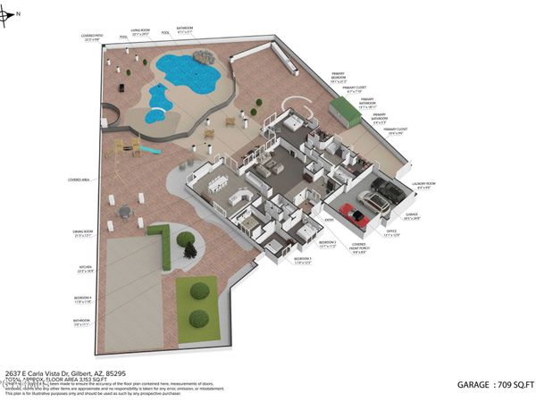 2637 E CARLA VISTA Drive, Gilbert, AZ 85295