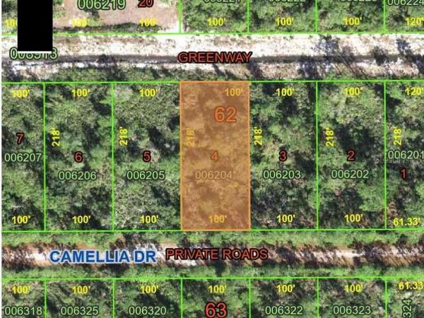 CAMELLIA DRIVE , INDIAN LAKE ESTATES, FL 33855