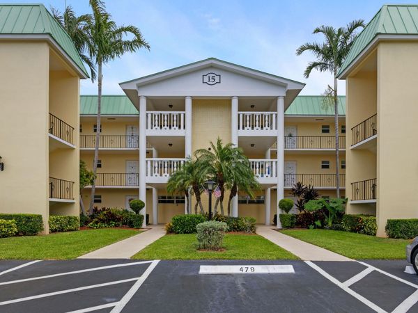15 COLONIAL CLUB Drive, Unit 100, Boynton Beach, FL 33435