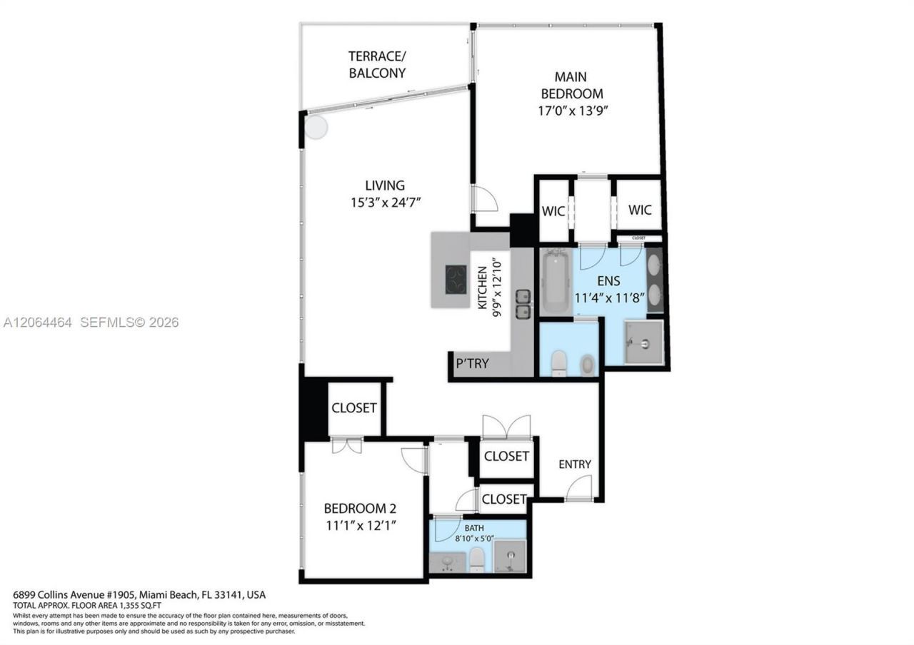6899 Collins Ave , Unit 1905, Miami Beach, FL 33141 Photo