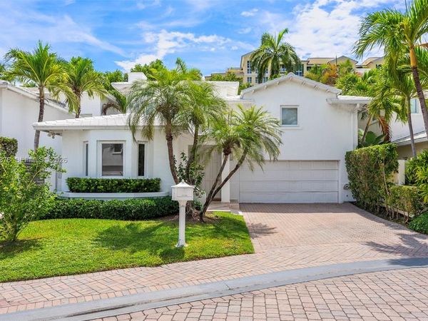 6 Coconut Ln , Key Biscayne, FL 33149