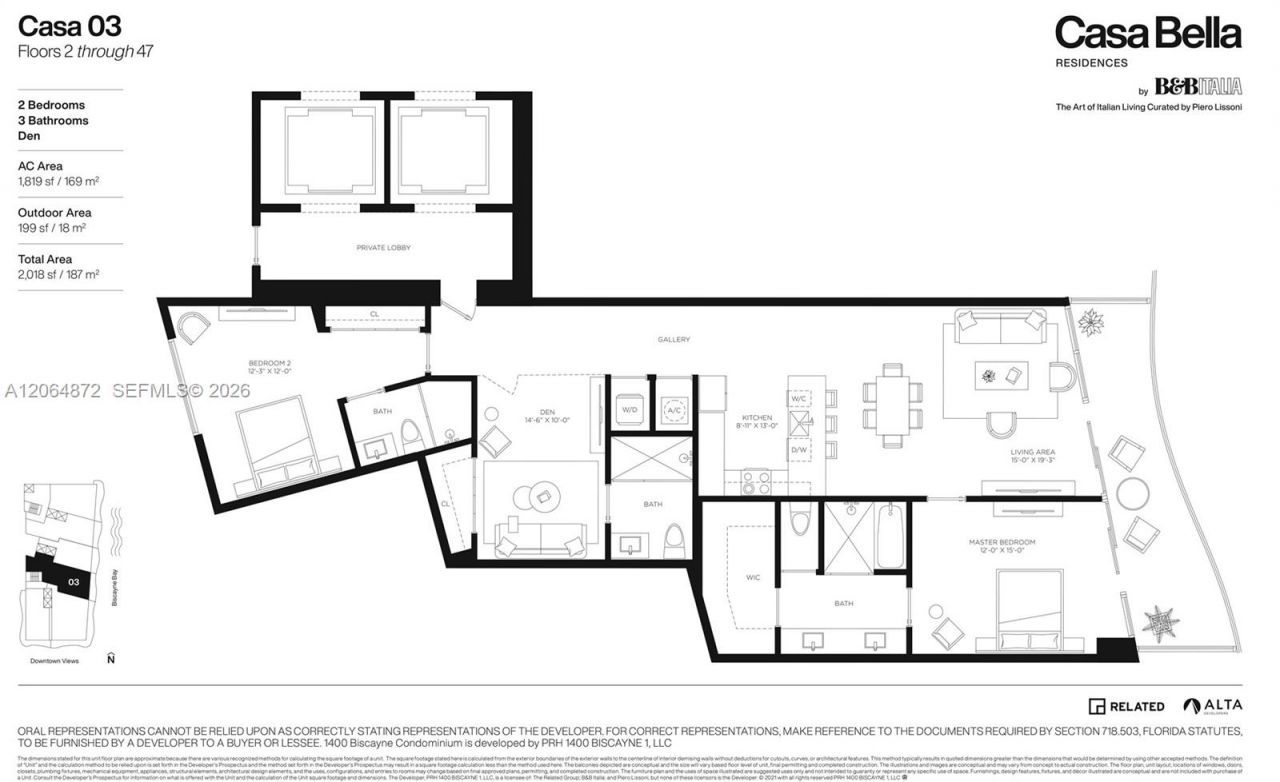 1400 Biscayne Blvd, Unit 3603, Miami, FL 33132 Photo