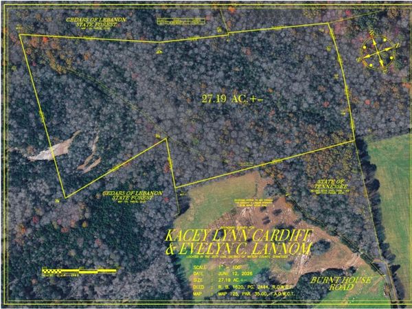 0 Burnt House Road , Lebanon, TN 37090