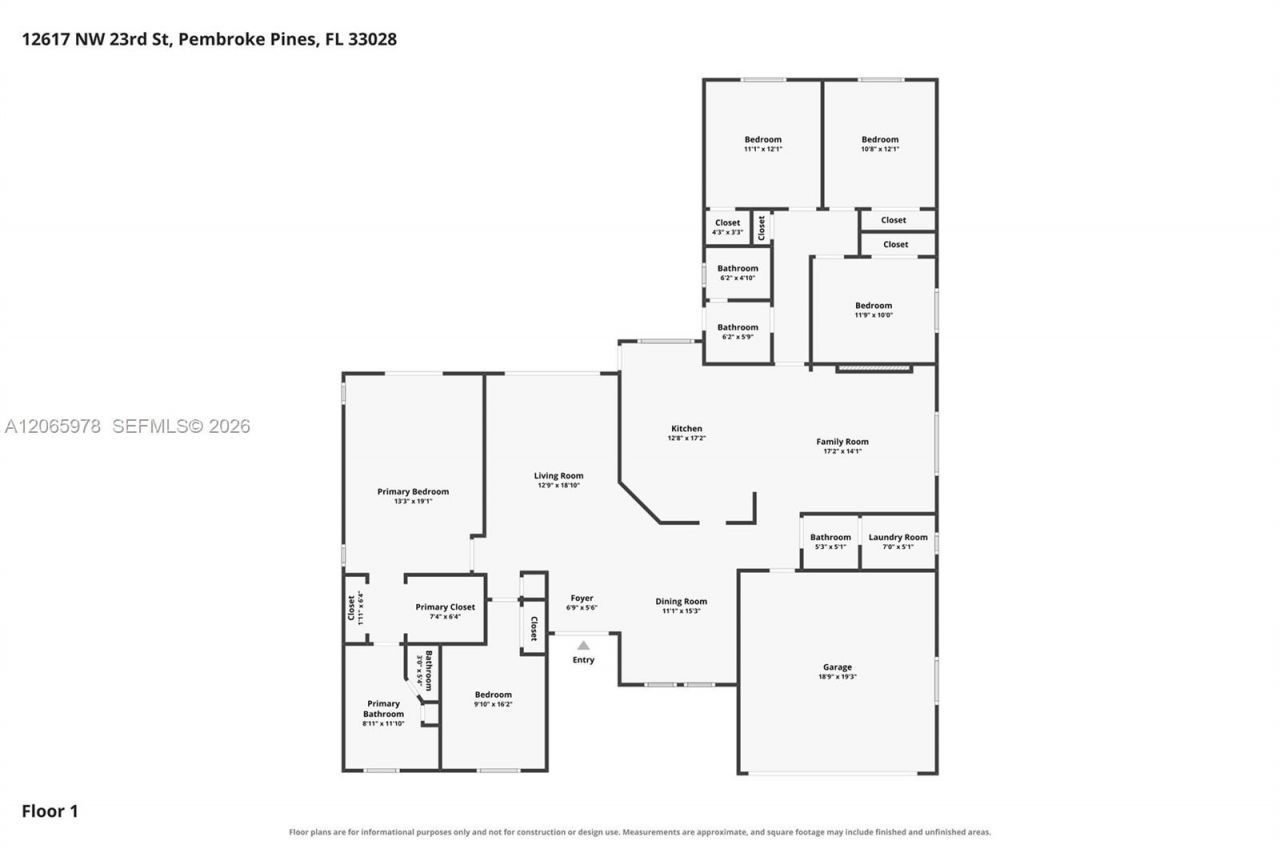 12617 NW 23rd St, Pembroke Pines, FL 33028 Photo