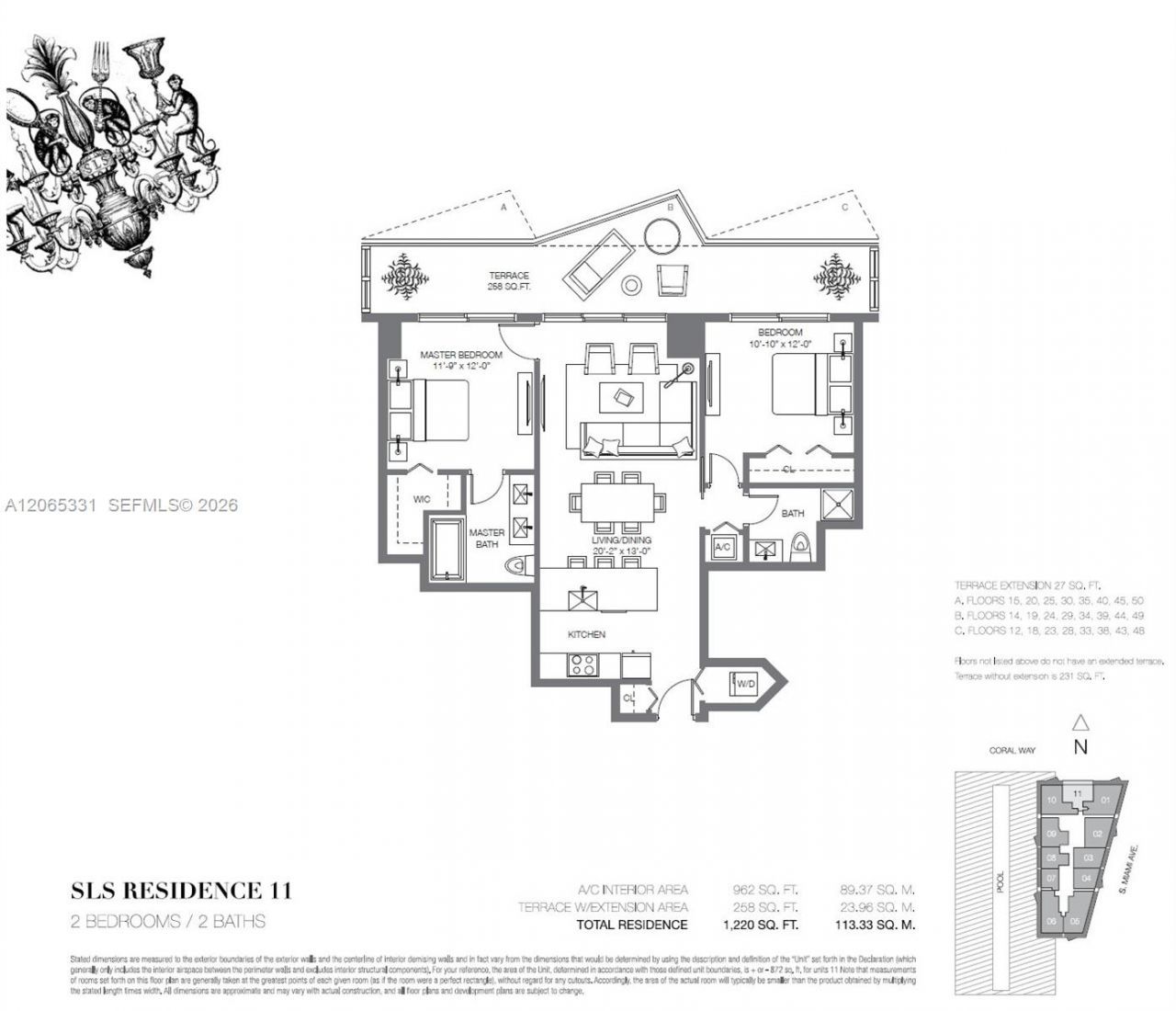 1300 S Miami Ave , Unit 2411, Miami, FL 33130 Photo