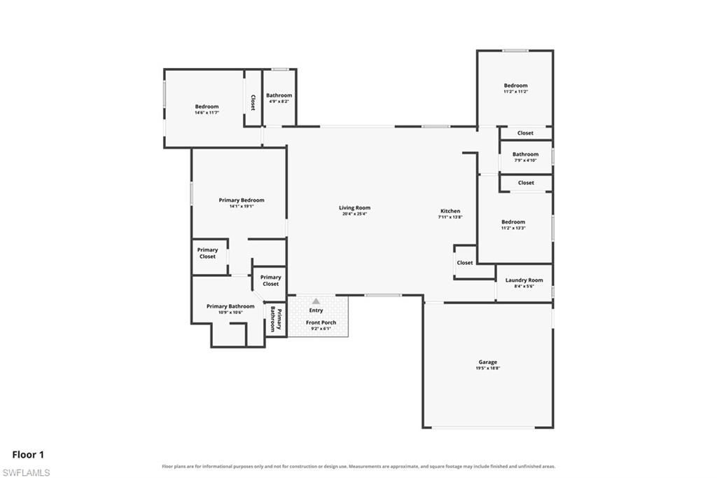 1110 Rush Ave , Lehigh Acres, FL 33972 Photo