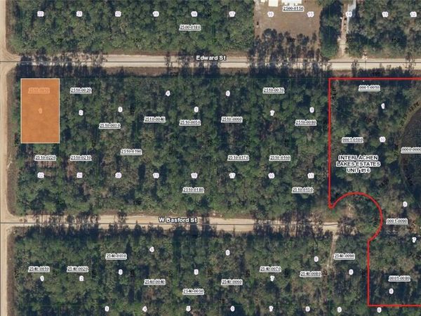 EDWARD ST , INTERLACHEN, FL 32148