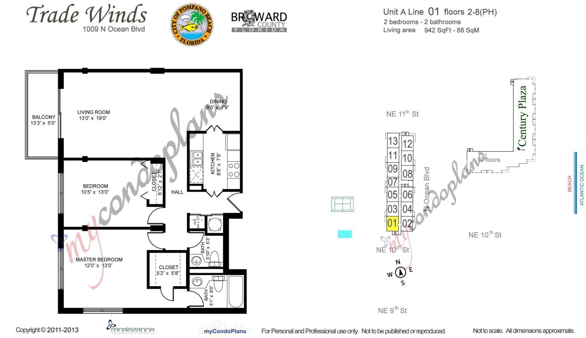 1009 N Ocean Boulevard N, Unit 401, Pompano Beach, FL 33062 Photo