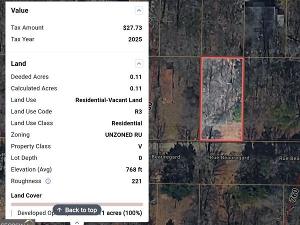 LOT 12 Rue Beauregard, Lavonia, GA 30553
