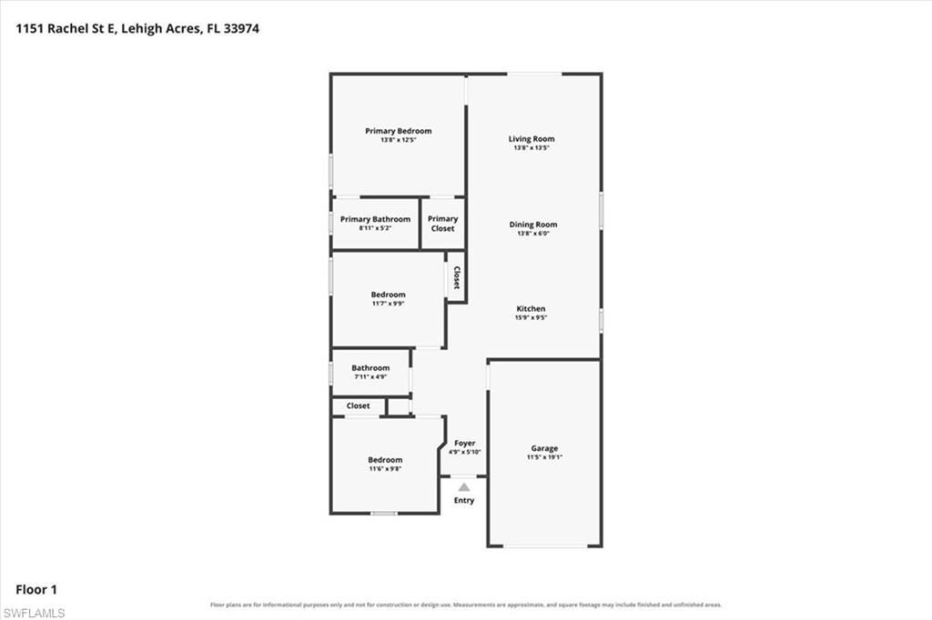 1151 Rachel St E, Lehigh Acres, FL 33974 Photo