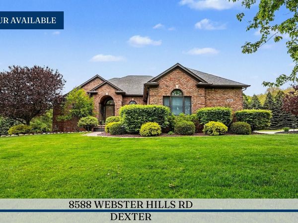 8588 Webster Hills Road, Dexter, MI 48130