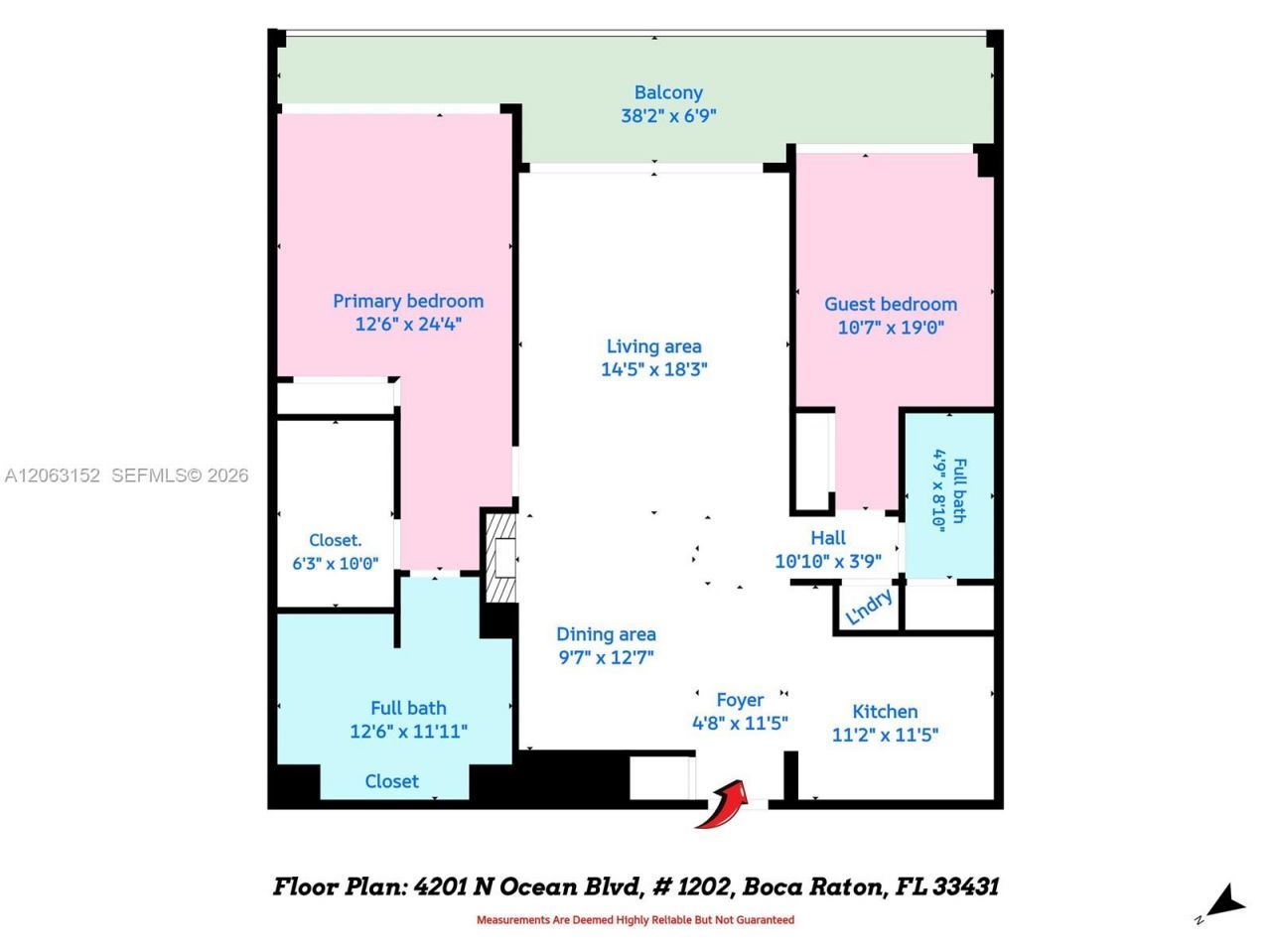 4201 N Ocean Blvd , Unit 1202, Boca Raton, FL 33431 Photo