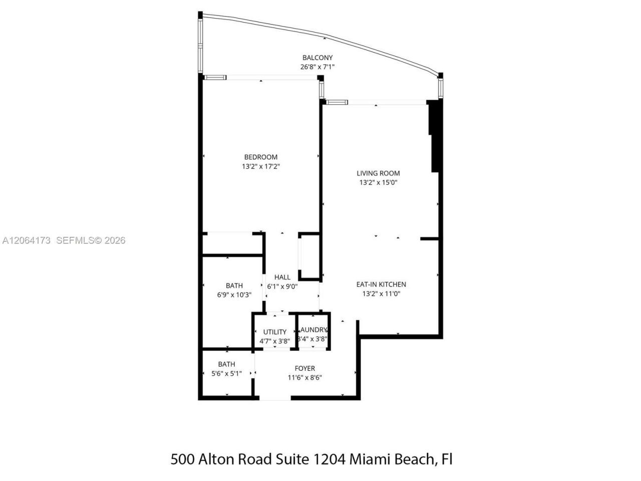 500 Alton Rd , Unit 1204, Miami Beach, FL 33139 Photo