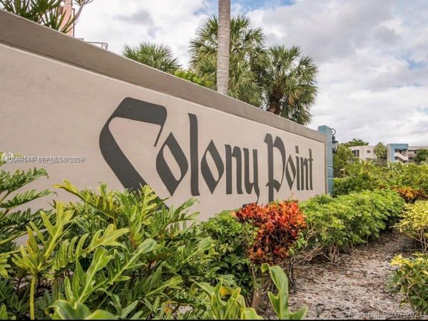 901 Colony Point Cir , Unit 111, Pembroke Pines, FL 33026