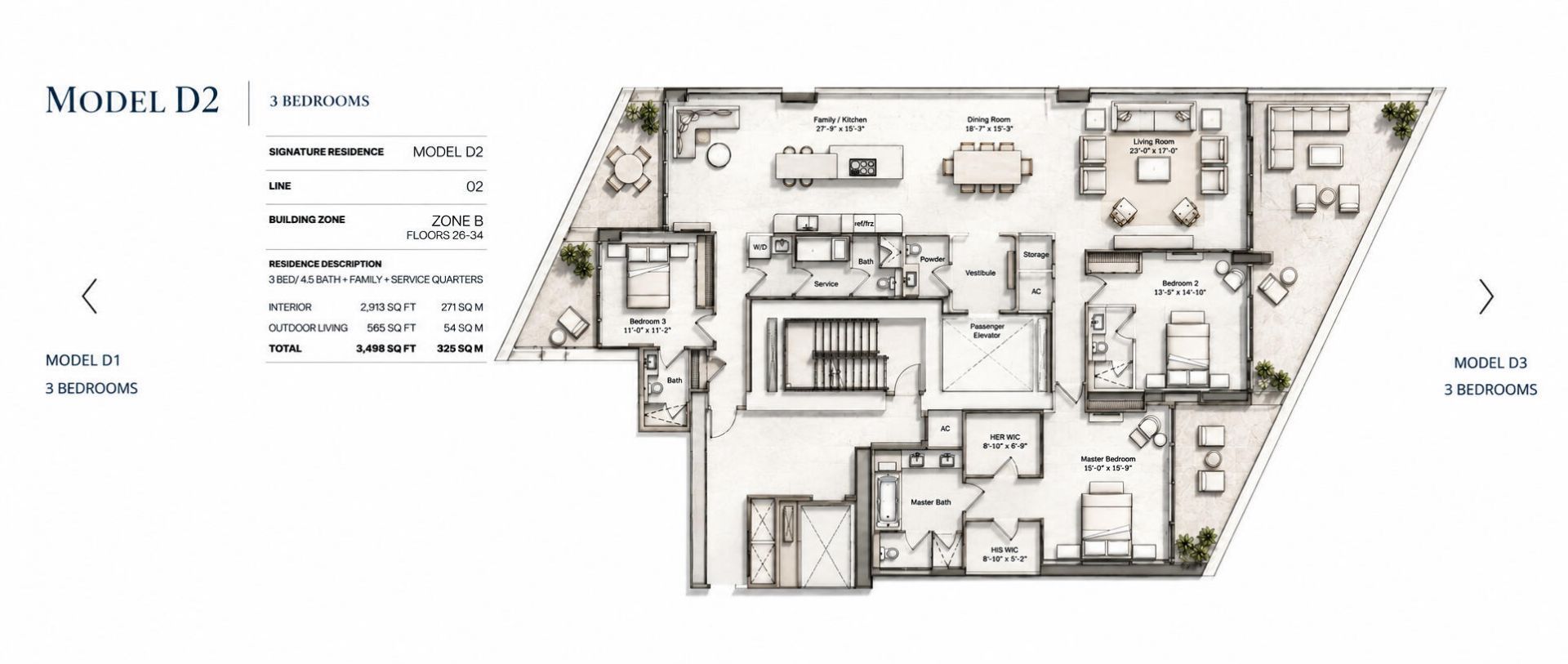 16901 Collins Avenue, Unit 3002, Sunny Isles Beach, FL 33160 Photo