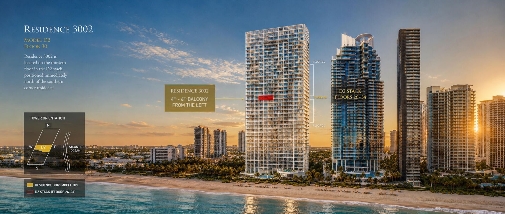 16901 Collins Avenue, Unit 3002, Sunny Isles Beach, FL 33160 Photo