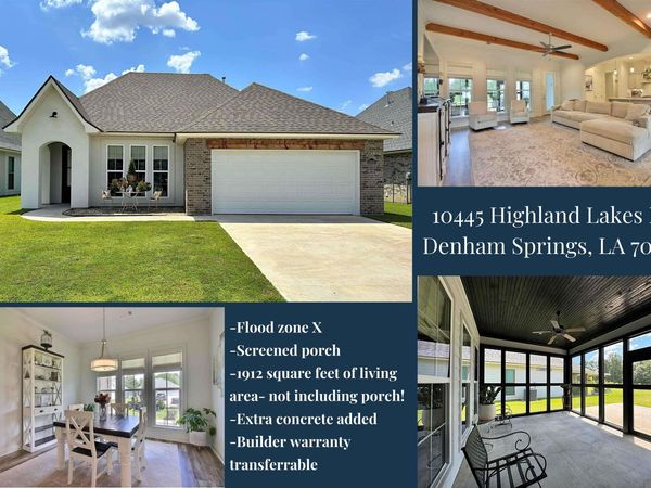 10445 Highland Lakes, Denham Springs, LA 70726