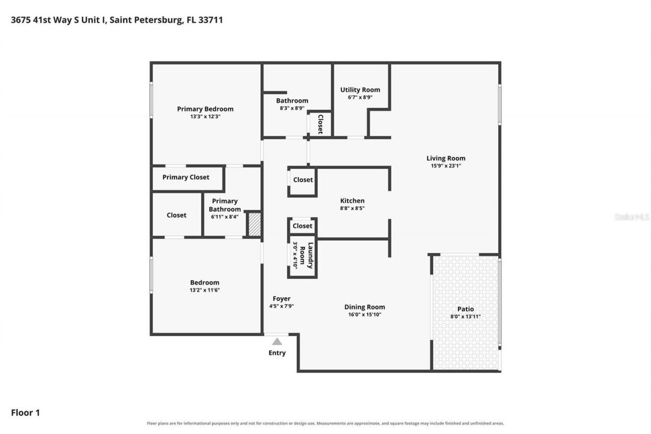 3675 41st Way S, Unit I, Saint Petersburg, FL 33711 Photo