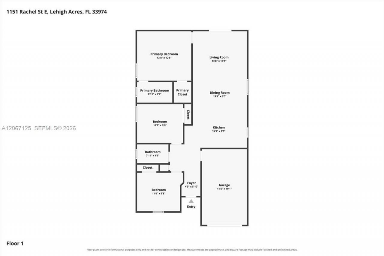 1151 Rachel St E , Lehigh Acres, FL 33974 Photo