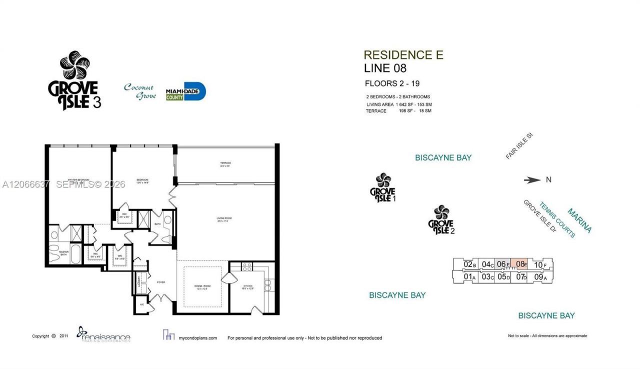 3 Grove Isle Dr, Unit C1208, Miami, FL 33133 Photo