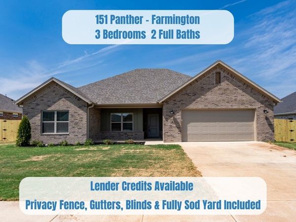 151 N Panther Avenue , Farmington, AR 72730