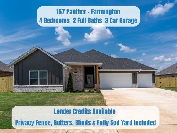 157 N Panther Avenue, Farmington, AR 72730