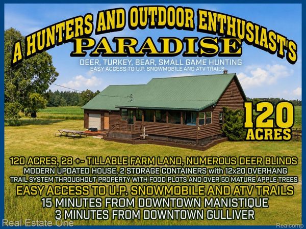 2643 N Gulliver Road , Doyle Township, Mi 49840
