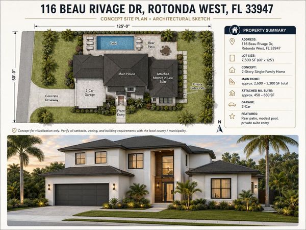 116 BEAU RIVAGE Drive, Rotonda West, FL 33947