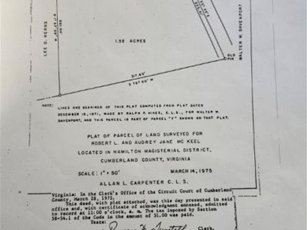 0 Mt. Airy Road, Cumberland, VA 23040