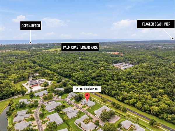 56 LAKE FOREST PLACE , PALM COAST, FL 32137